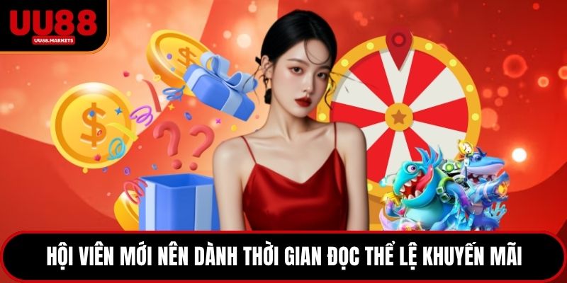 Hội viên mới nên dành thời gian đọc thể lệ khuyến mãi